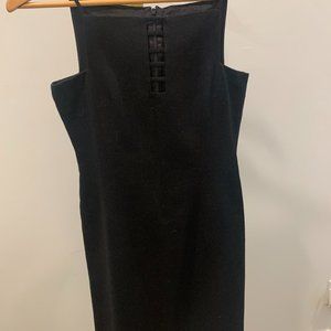 David Meister black cocktail dres